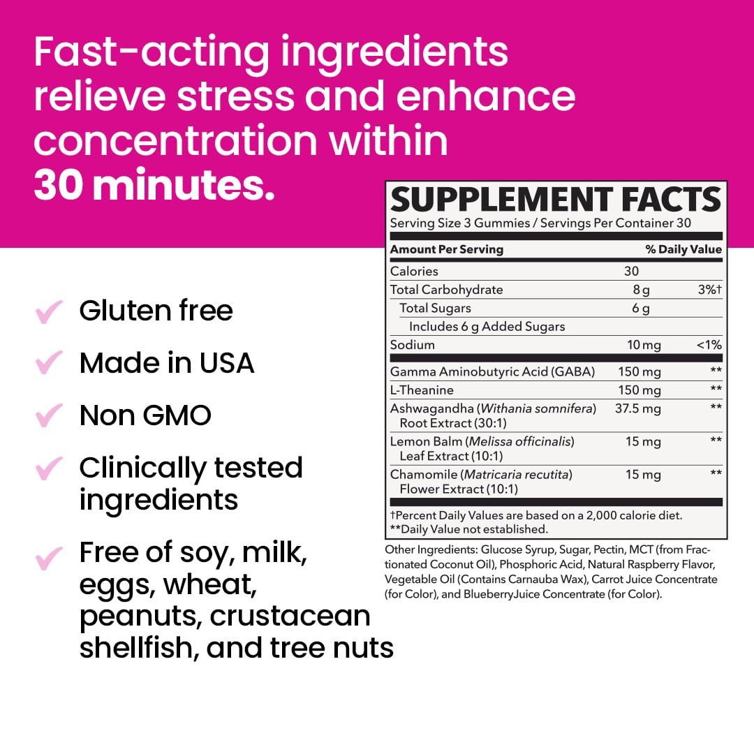 Foto 6 pulgar | Gomitas Supplement Lifeseasons Neuroq Calm Focus 90 Unidades - Venta Internacional.