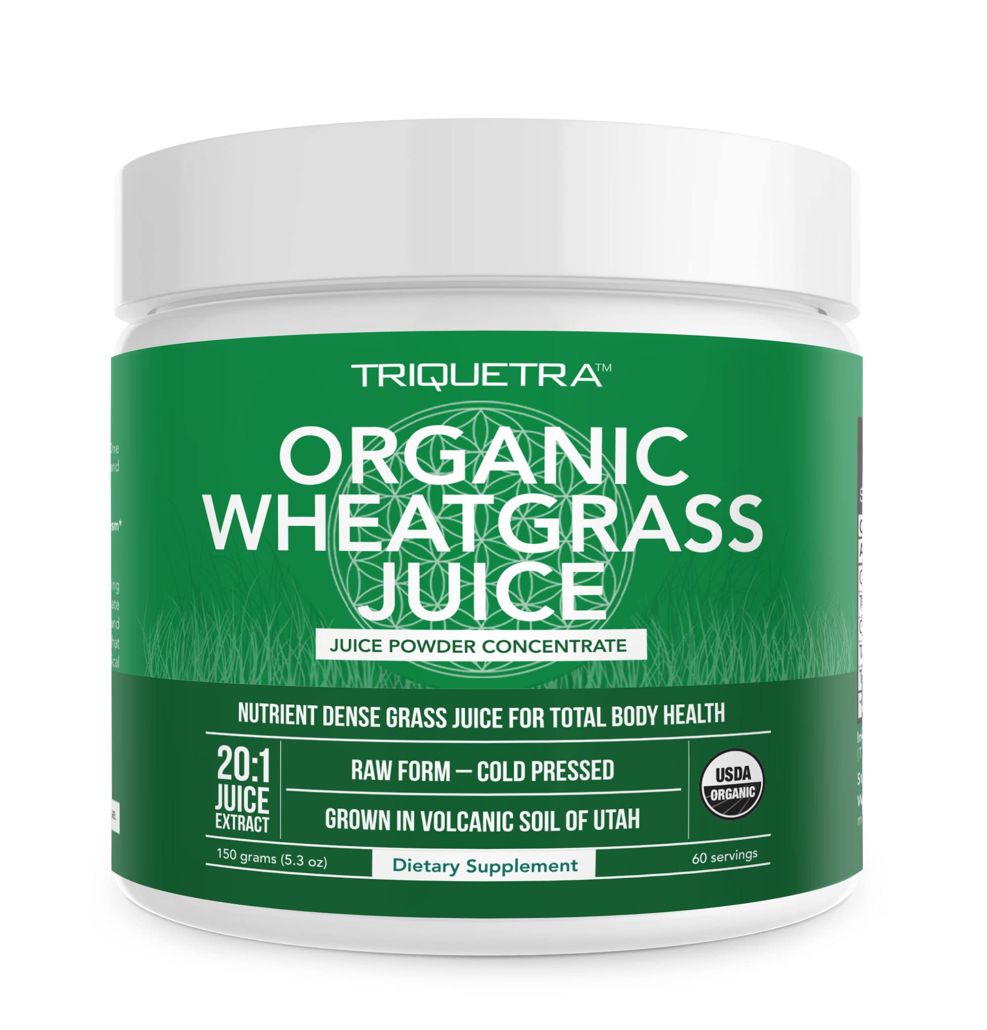Foto 2 pulgar | Jugo De Pasto De Trigo En Polvo Triquetra Health Organic 150 Ml - Venta Internacional.