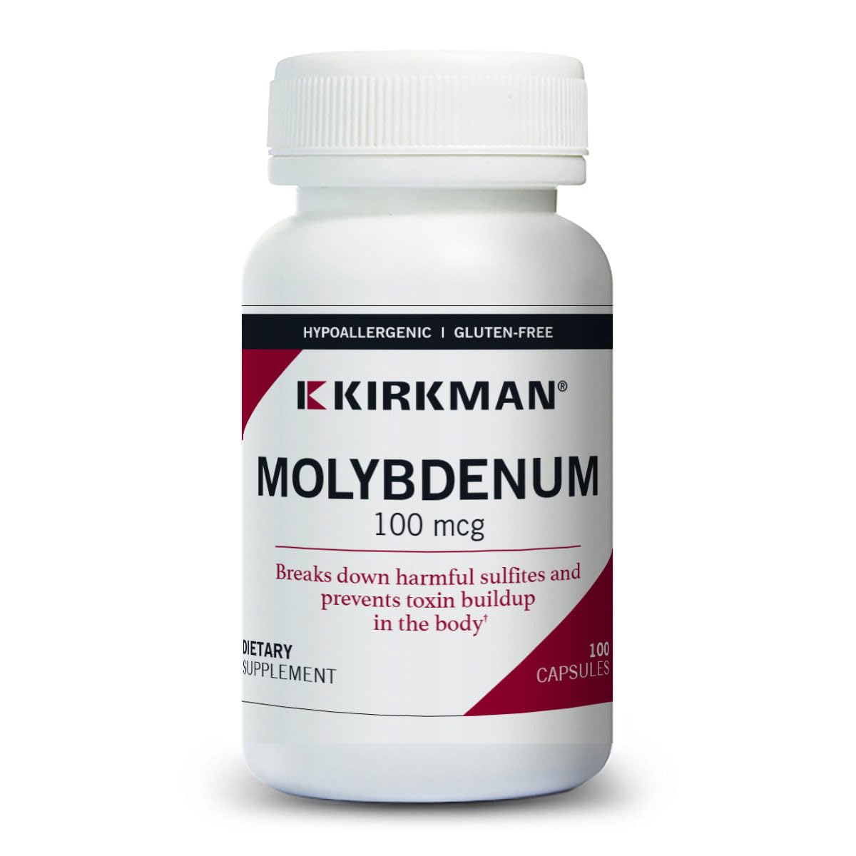 Foto 1 | Suplemento Kirkman Molibdeno 100 Mcg 100 Cápsulas - Venta Internacional.