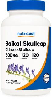 Foto 1 | Suplemento Nutricost Baikal Skullcap 500 Mg 120 Cápsulas - Venta Internacional.