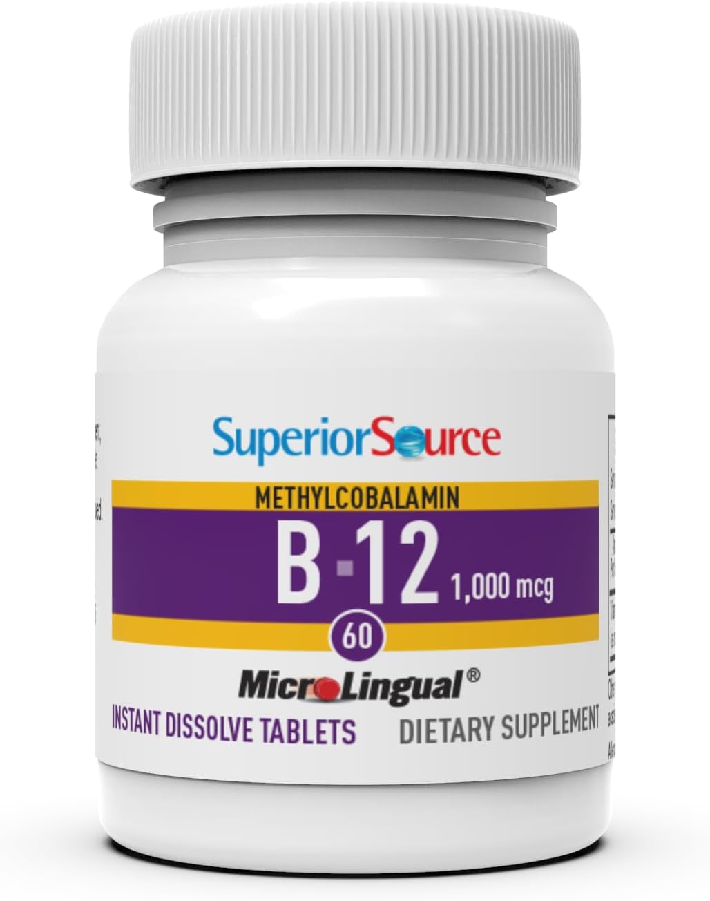 Foto 4 pulgar | Metilcobalamina De Fuente Superior De Vitamina B12, 1000 Mcg, 60 Tabletas - Venta Internacional.