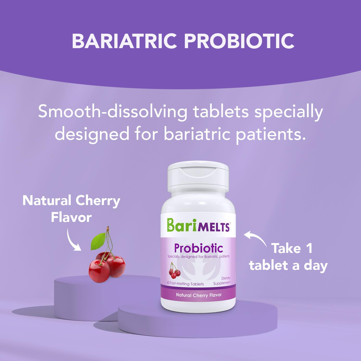 Foto 4 pulgar | Probiotic Barimelts, Suministro Para 2 Meses, 60 Tabletas, Salud Digestiva - Venta Internacional.