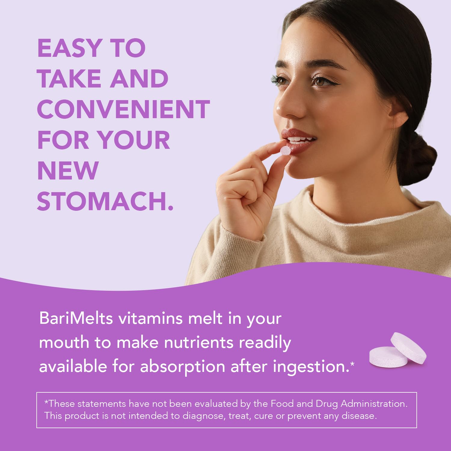 Foto 5 pulgar | Probiotic Barimelts, Suministro Para 2 Meses, 60 Tabletas, Salud Digestiva - Venta Internacional.