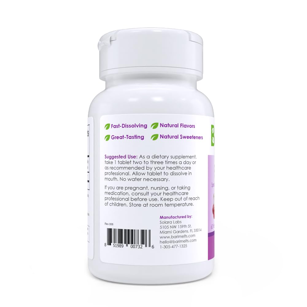 Foto 8 pulgar | Probiotic Barimelts, Suministro Para 2 Meses, 60 Tabletas, Salud Digestiva - Venta Internacional.