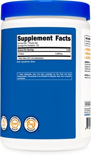 Foto 5 | Suplemento Nutricost L-prolina En Polvo 250 G - 2000 Mg/serv - Venta Internacional.