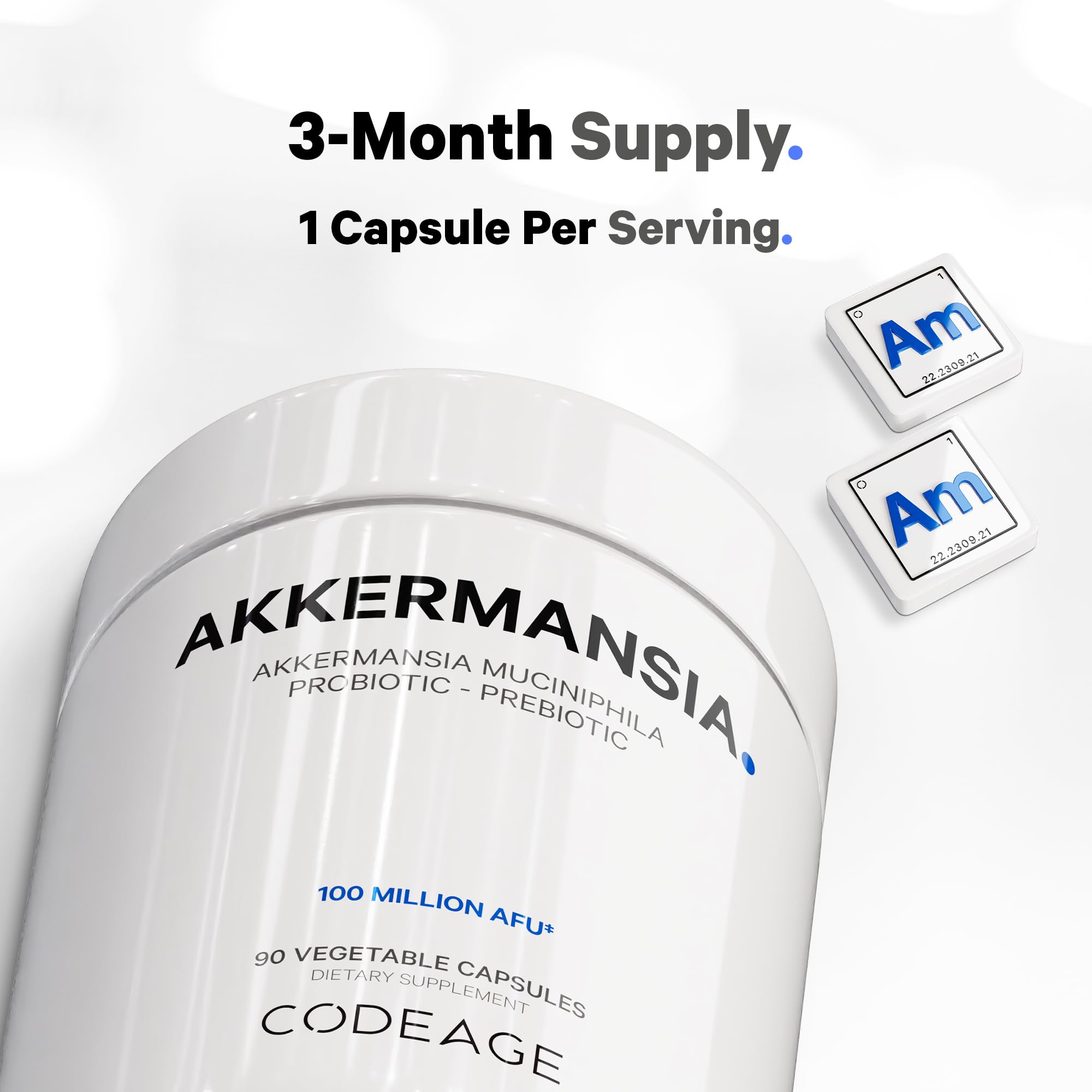 Foto 4 | Suplemento Probiótico Codeage Akkermansia Muciniphila 90 Cápsulas - Venta Internacional.