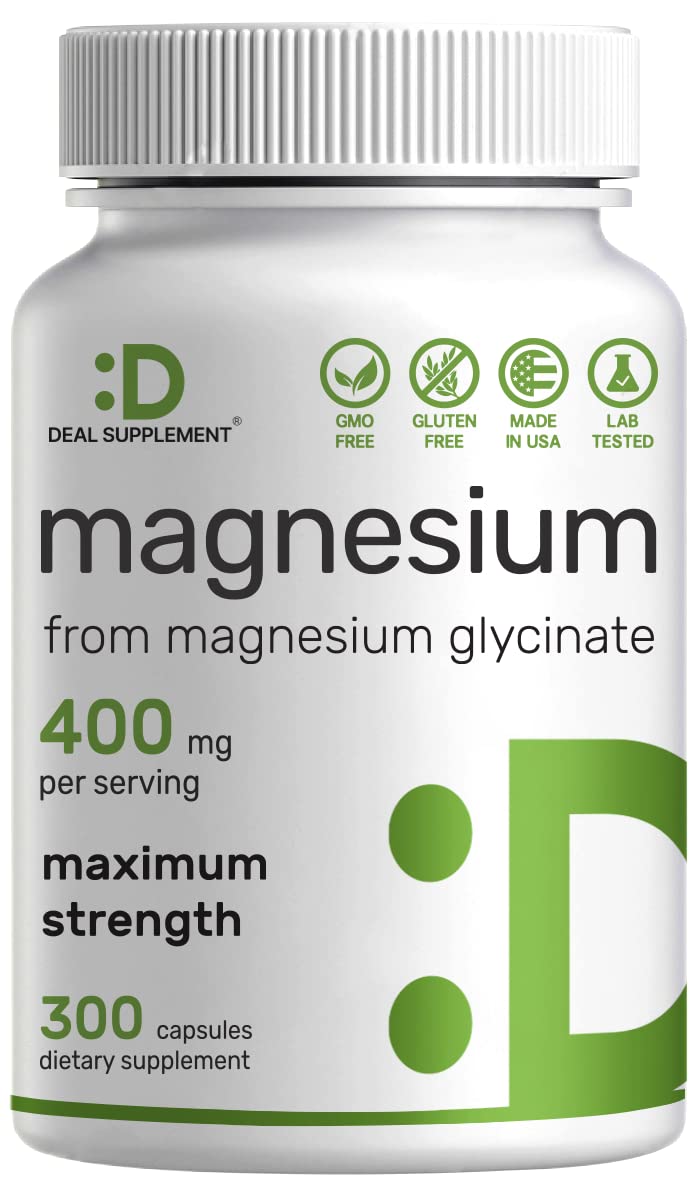 Foto 1 | Suplemento Deal Glicinato De Magnesio 400 Mg 300 Cápsulas - Venta Internacional.