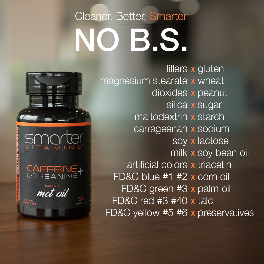 Foto 7 pulgar | Píldoras De Cafeína Smartervitamins 200 Mg (paquete De 3) Con L-teanina - Venta Internacional.