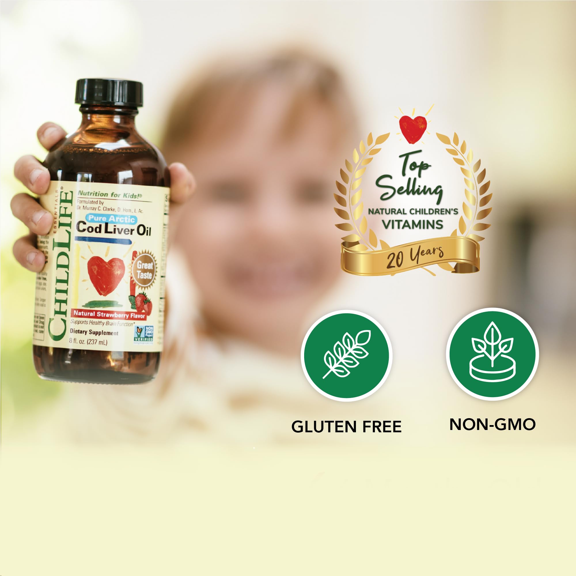 Foto 5 pulgar | Aceite De Hígado De Bacalao Childlife Essentials Kids Fresa 240 Ml - Venta Internacional.