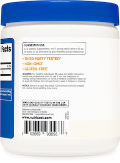 Foto 3 | Suplemento Nutricost De Sulfato De Agmatina Puro En Polvo 250 G - Venta Internacional.