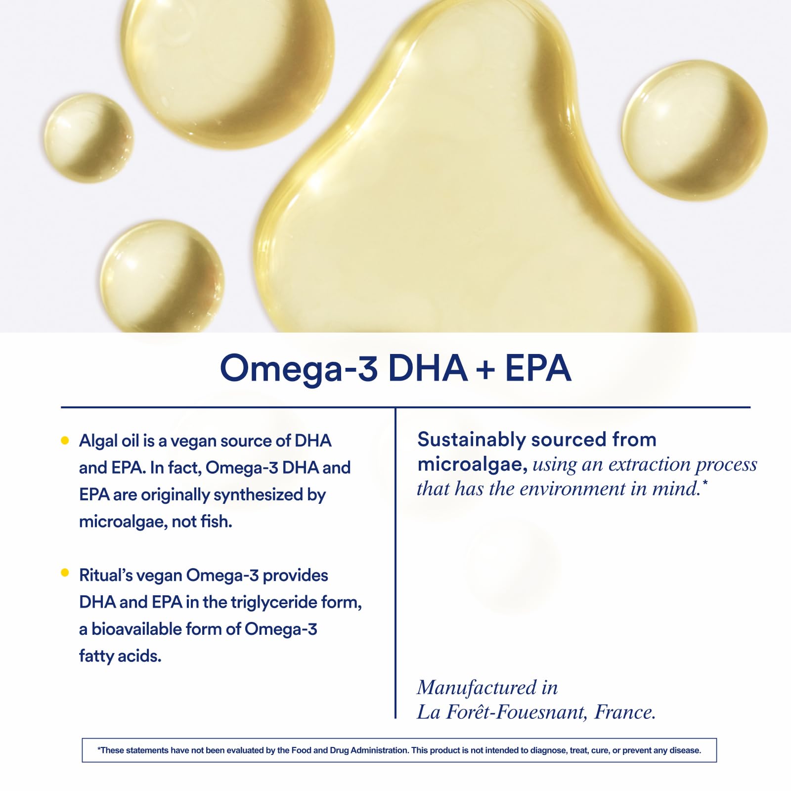 Foto 8 pulgar | Suplemento Ritual Omega 3 Vegano De 500 Mg De Dha Y Epa Para 30 Días - Venta Internacional.