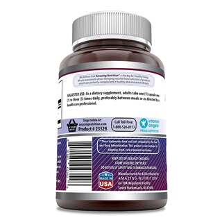 Foto 3 | Suplemento Amazing Formulas, 500 Mg, Cápsulas De L-tirosina, 180 Unidades - Venta Internacional.