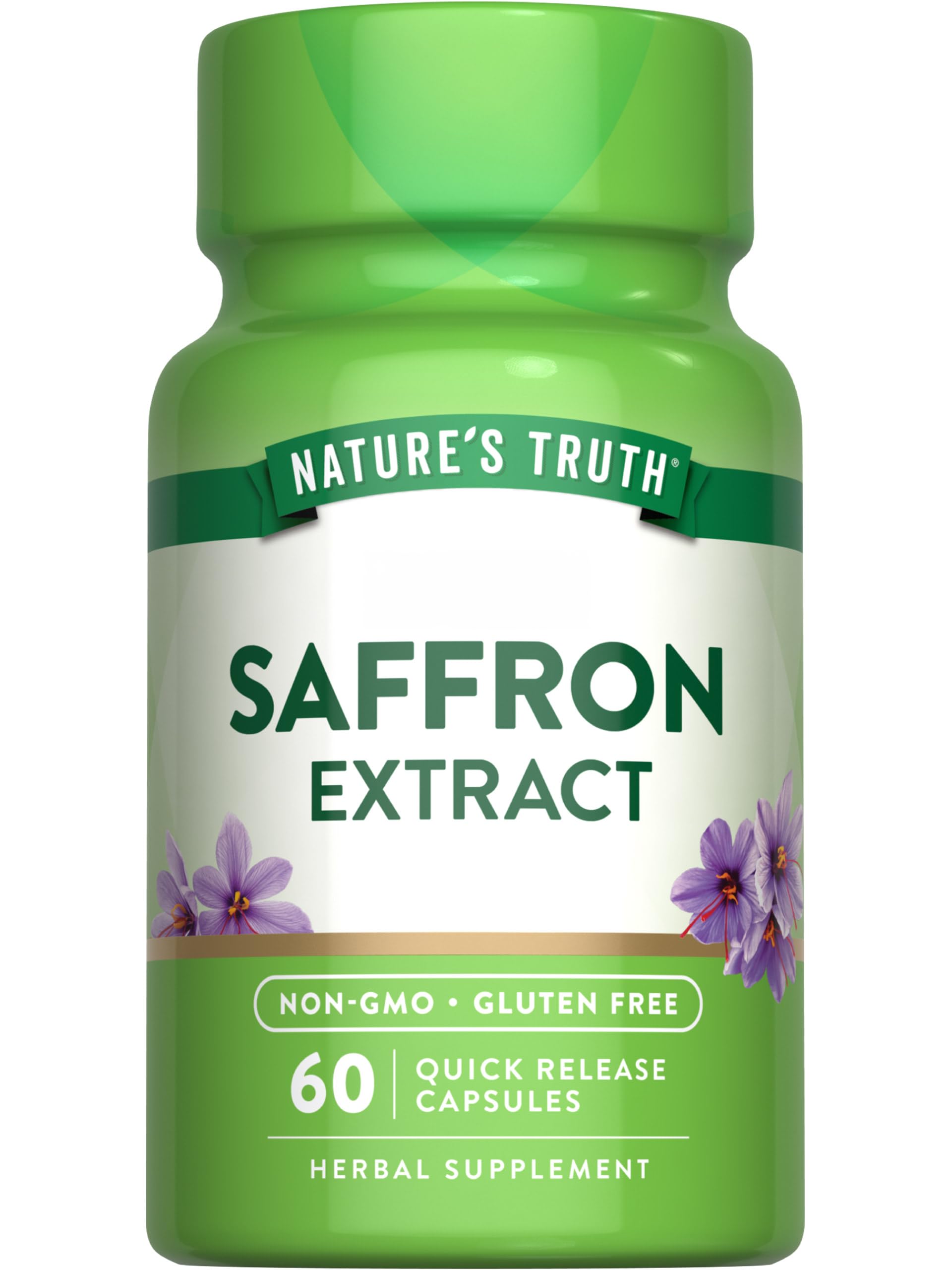 Foto 1 | Suplemento Nature's Truth, Cápsulas De Extracto De Azafrán, 60 Unidades - Venta Internacional.