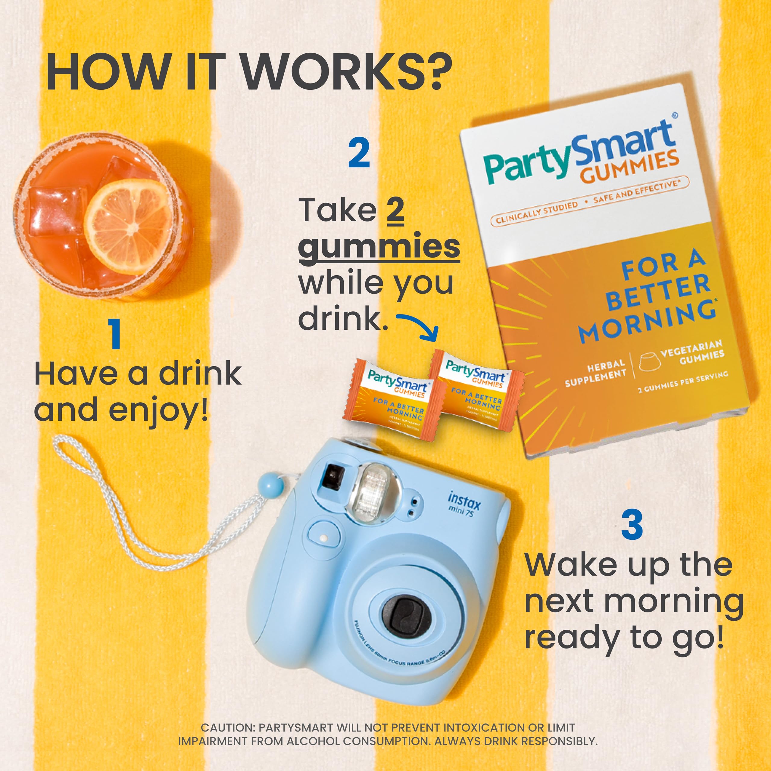 Foto 5 pulgar | Suplemento Himalaya Partysmart Gommies 14 Gomitas - Venta Internacional.