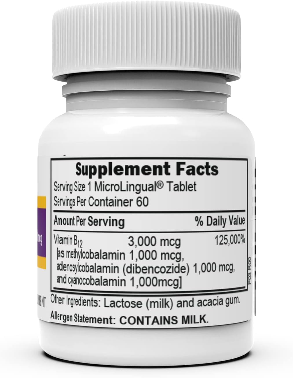 Foto 3 pulgar | Suplemento Superior Source No Shot Triple B12 3000 Mcg 60 Tabletas - Venta Internacional.