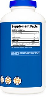 Foto 5 | Suplemento Nutricost Psyllium Husk 1500 Mg 500 Cápsulas - Venta Internacional.