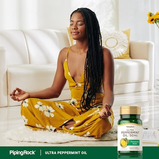 Foto 6 | Suplemento De Aceite De Menta Piping Rock, 50 Mg, 120 Cápsulas De Gelatina Blanda - Venta Internacional.