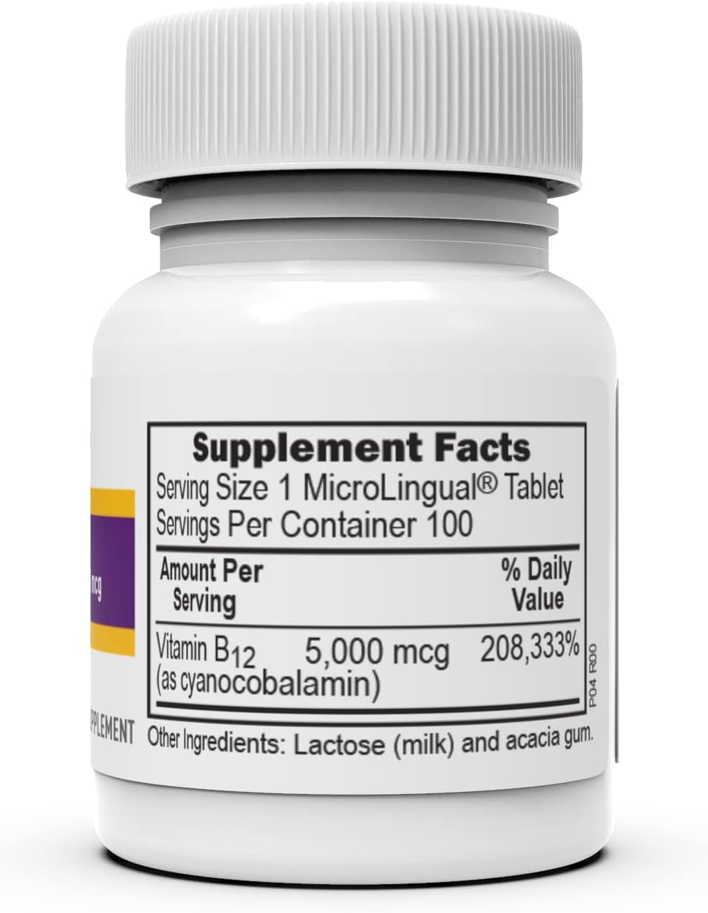 Foto 3 pulgar | Suplemento De Vitamina B12, Cianocobalamina De Fuente Superior, 5000 Mcg - Venta Internacional.