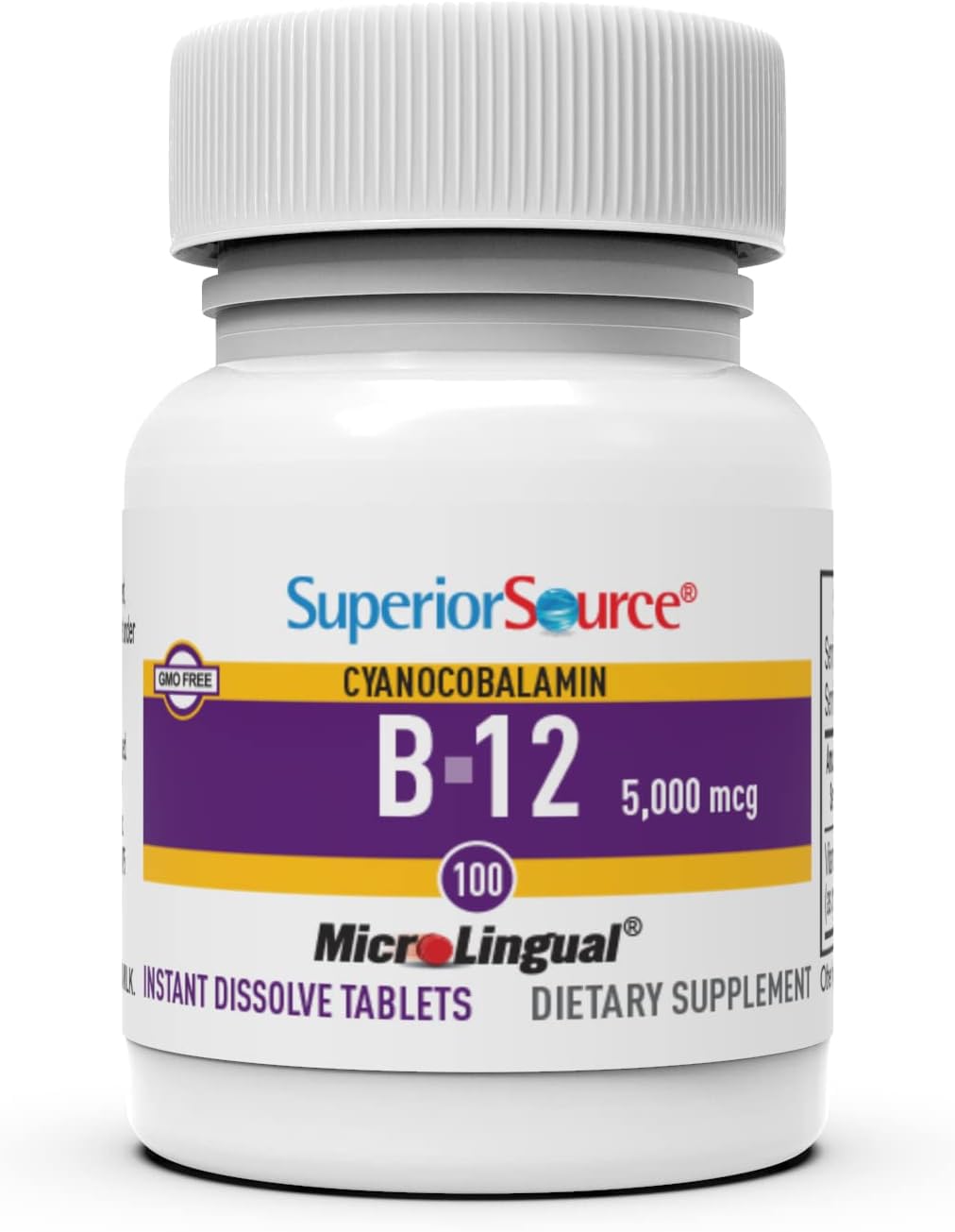 Foto 4 pulgar | Suplemento De Vitamina B12, Cianocobalamina De Fuente Superior, 5000 Mcg - Venta Internacional.
