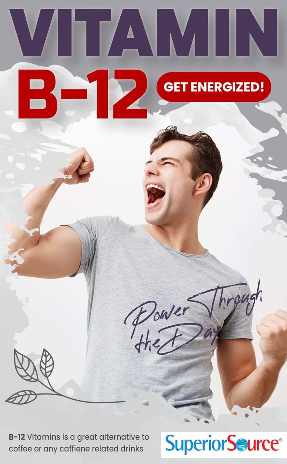 Foto 7 pulgar | Suplemento De Vitamina B12, Cianocobalamina De Fuente Superior, 5000 Mcg - Venta Internacional.