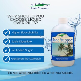 Foto 3 | Suplemento Eidon Mineral Bone Support De 540 Ml Con Trazas Iónicas - Venta Internacional.