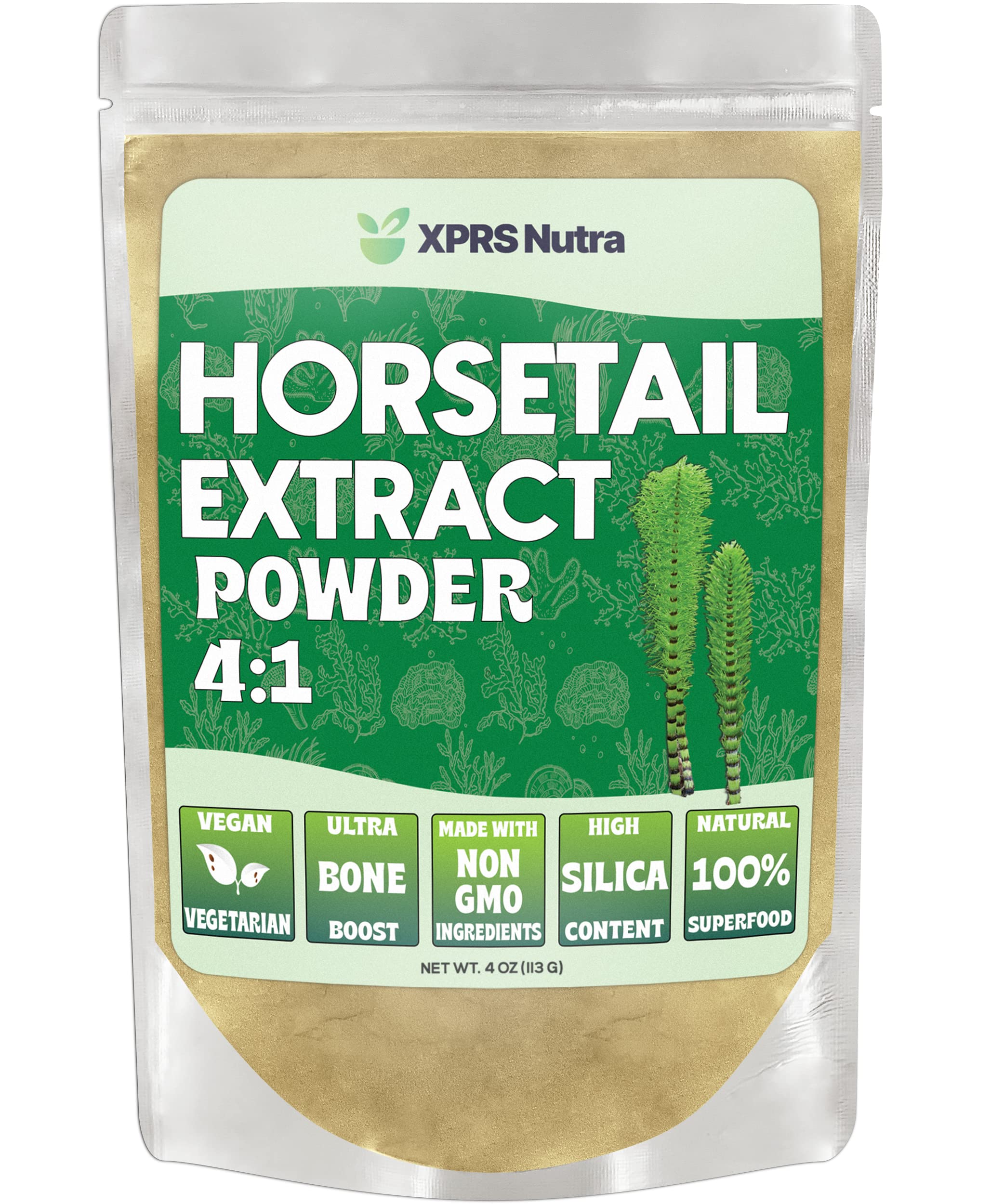 Suplemento Xprs Nutra Con Extracto De Cola De Caballo En Polvo Para Cabello Y Uñas - Venta Internacional.
