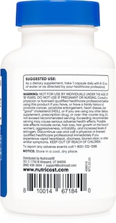 Foto 3 | Suplemento Nutricost Dhea 50 Mg 120 Cápsulas Sin Gluten Y Soja - Venta Internacional.