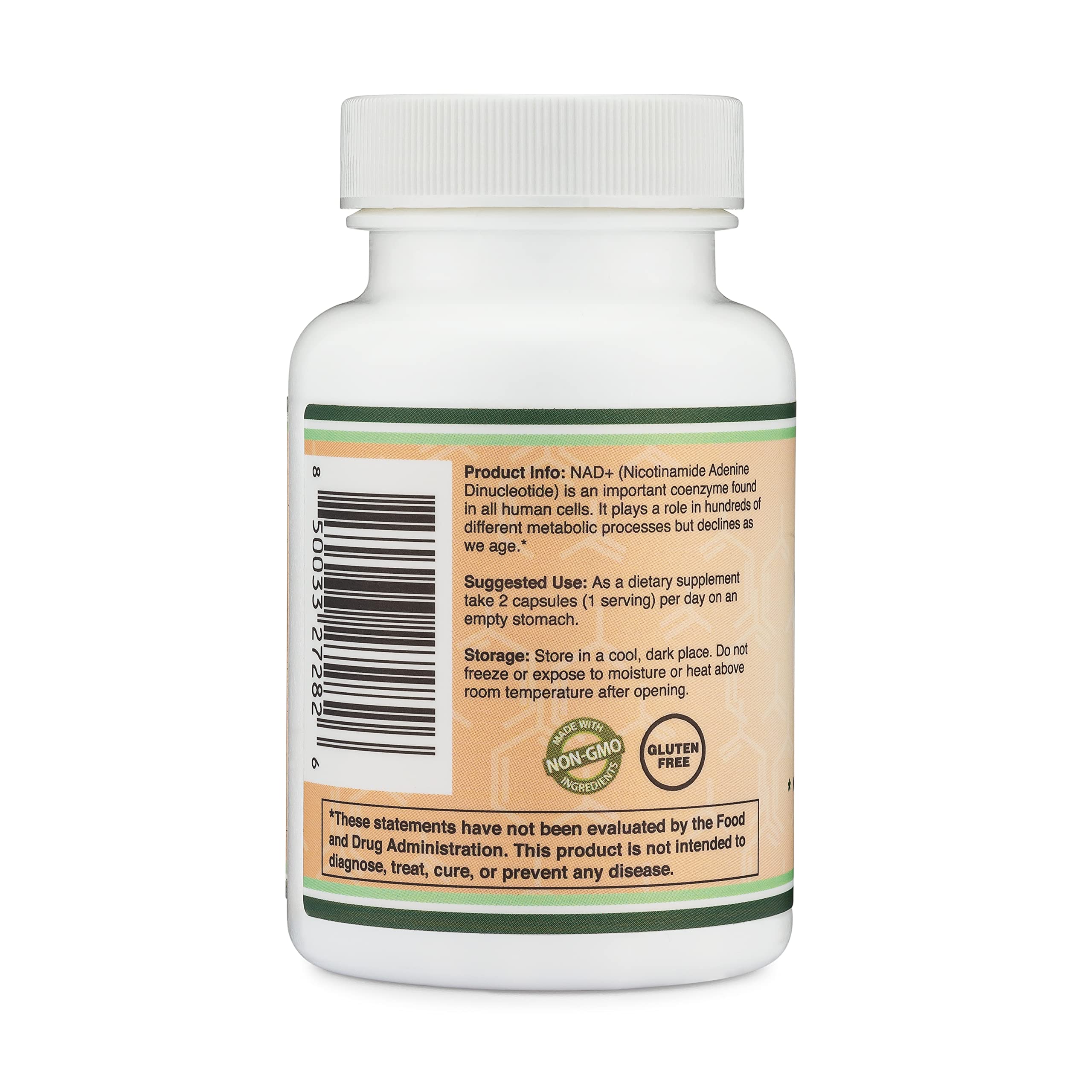 Foto 4 pulgar | Suplemento Double Wood Nad 500 Mg De Nad+ 95% Puro Durante 30 Días - Venta Internacional.