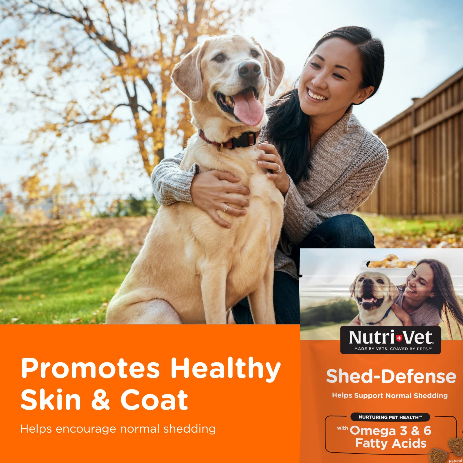 Foto 3 pulgar | Suplemento Nutri-vet Shed Defense Soft Chews Para Perros, 60 Unidades - Venta Internacional.
