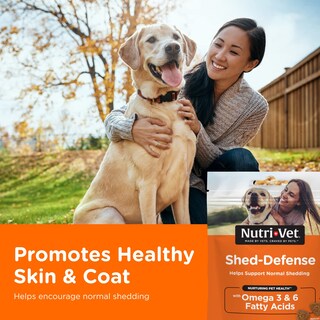 Foto 2 | Suplemento Nutri-vet Shed Defense Soft Chews Para Perros, 60 Unidades - Venta Internacional.