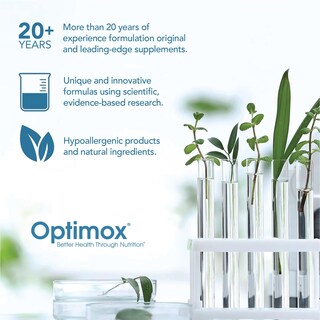 Foto 4 | Suplementos Optimox Gynovite Plus Menopause Relief 180 Unidades - Venta Internacional.