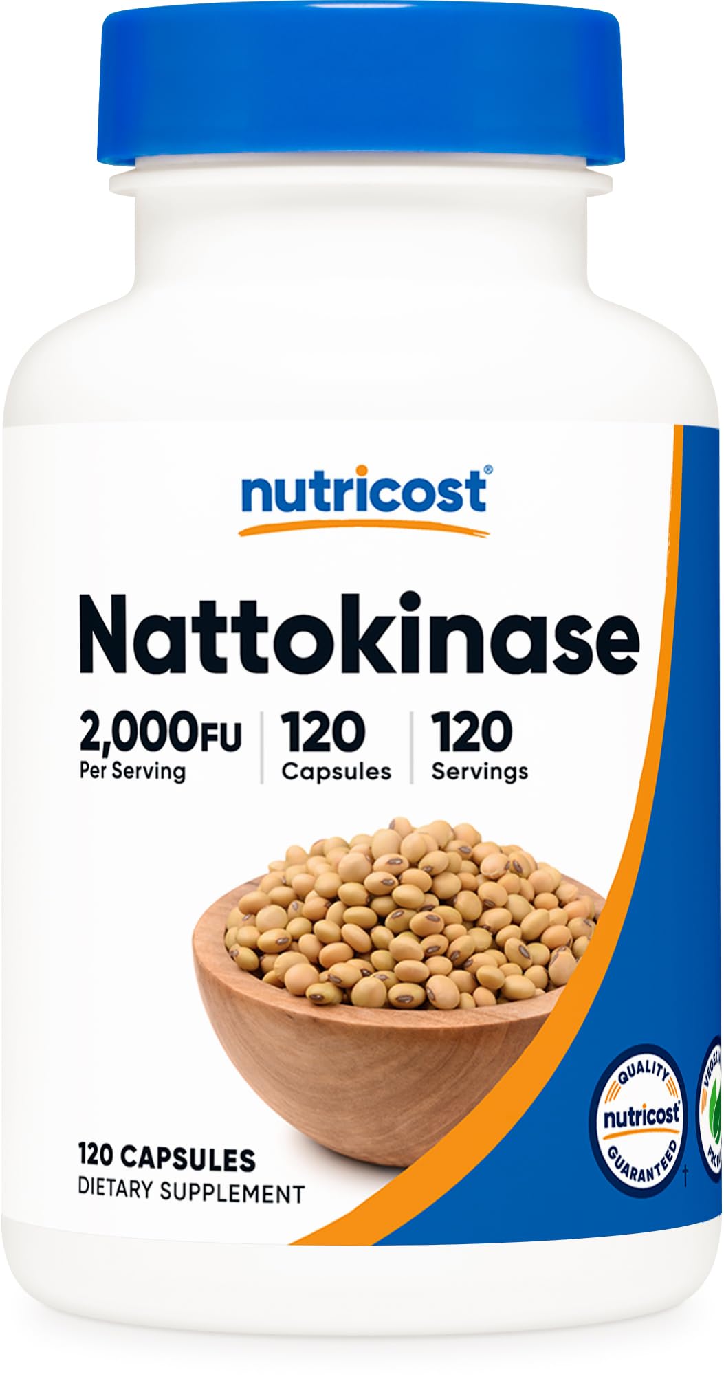 Foto 2 pulgar | Suplemento Nutricost Nattokinase 2,000fu 120 Cápsulas - Venta Internacional.