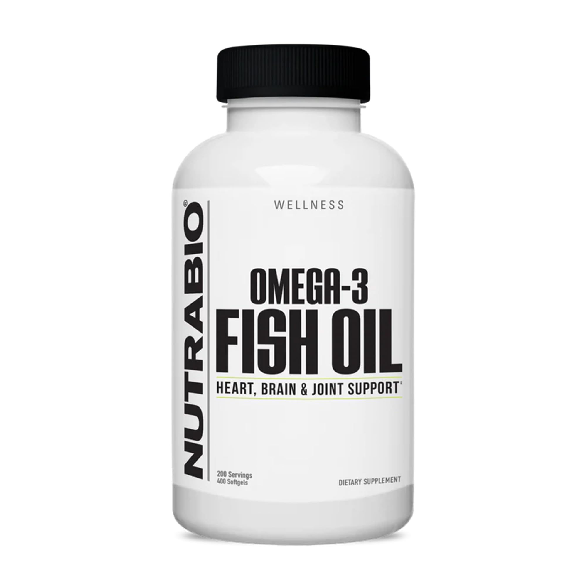 Foto 2 pulgar | Suplementos De Aceite De Pescado Nutrabio Omega 3, 2000 Mg, 400 Cápsulas Blandas - Venta Internacional.