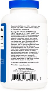 Foto 3 | Suplemento Nutricost Dhea 25 Mg 240 Cápsulas Sin Gluten Y Soja - Venta Internacional.
