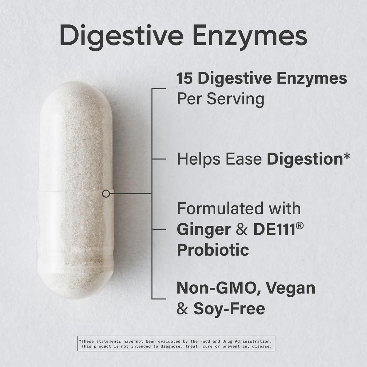 Foto 2 | Digestive Enzymes Sports Research Vegan 90 Cápsulas Vegetarianas - Venta Internacional.