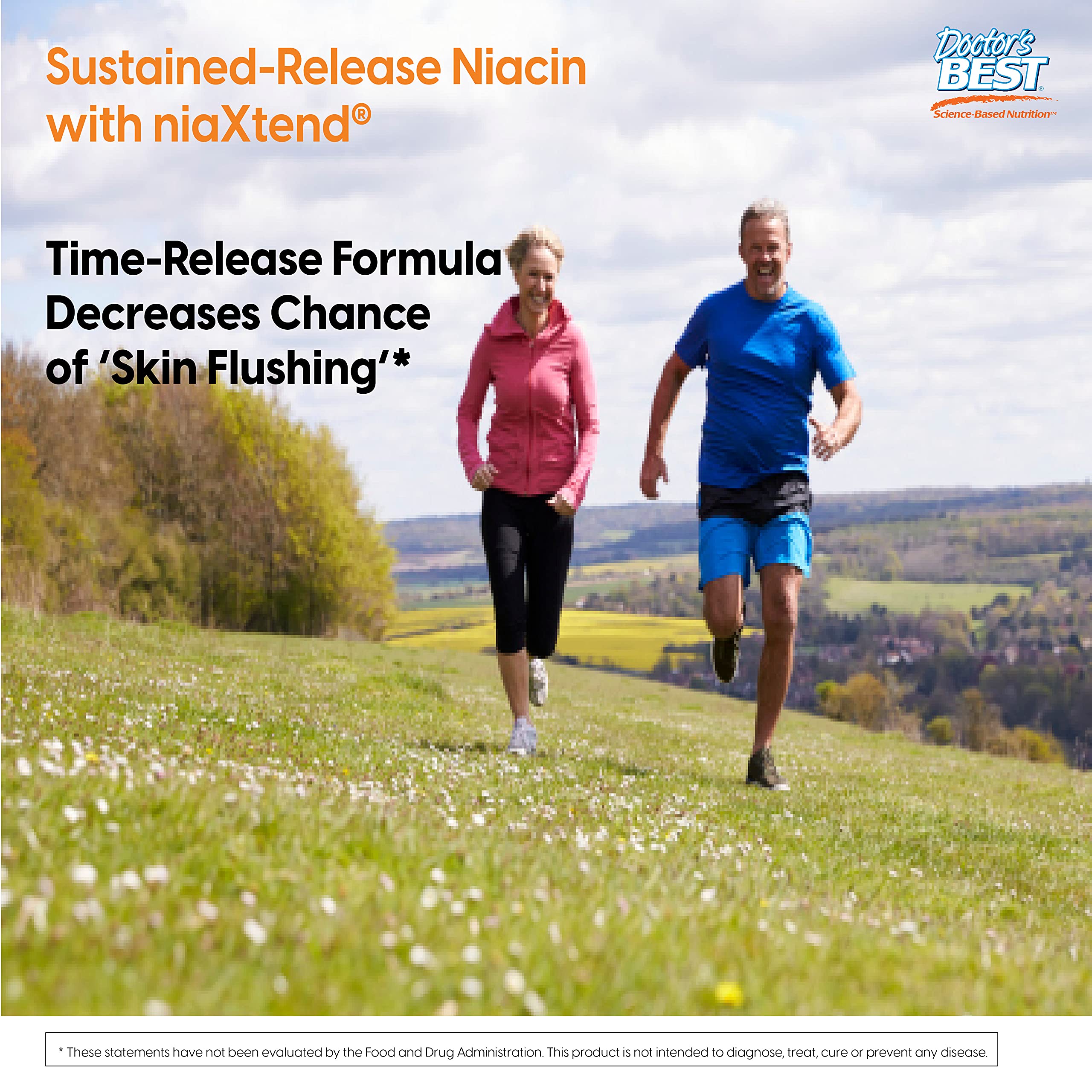 Foto 5 pulgar | Supplement Doctor's Best Timerelease Niacina 500 Mg 120 Tabletas - Venta Internacional.