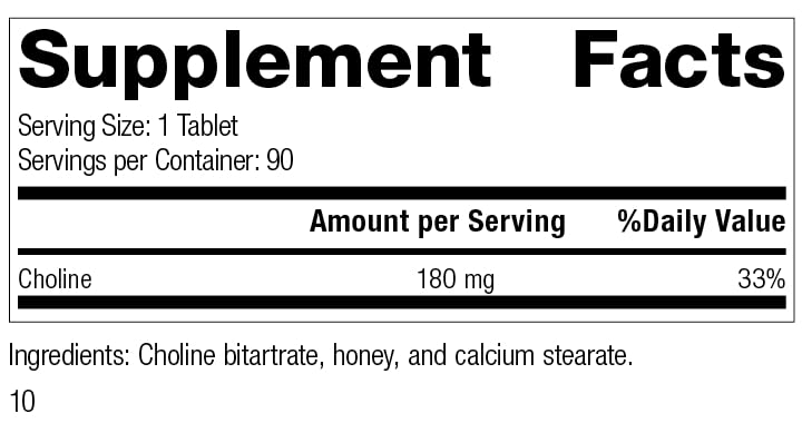 Foto 3 pulgar | Suplemento Standard Process Choline Liver Support 90 Comprimidos - Venta Internacional.