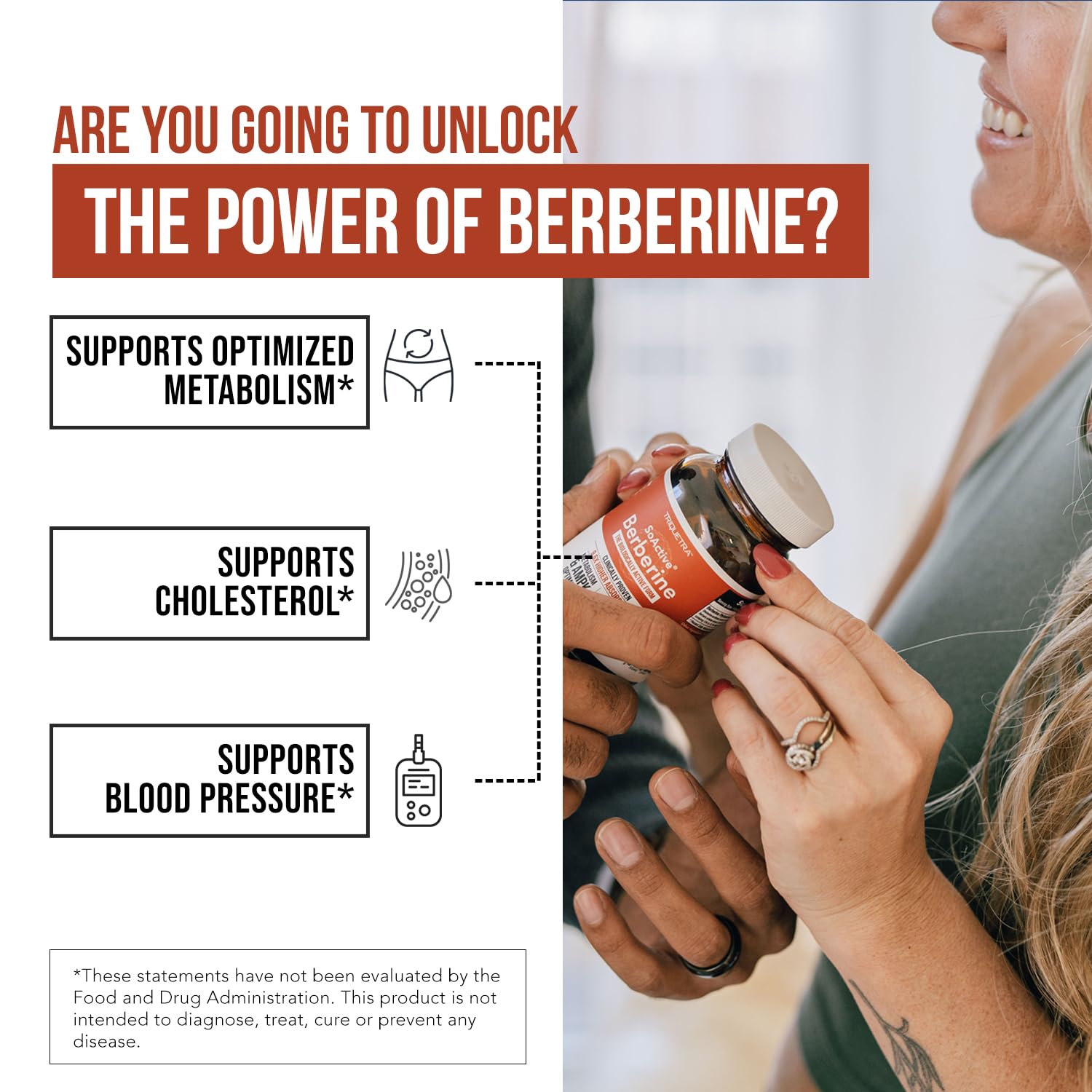 Foto 6 pulgar | Suplemento Triquetra Health Soactive Berberine 550 Mg - Venta Internacional.
