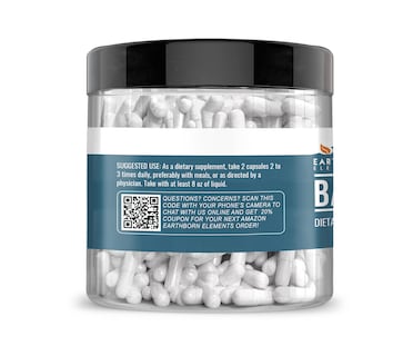 Foto 3 | Suplemento Dietético Earthborn Elements, Bicarbonato De Sodio, 200 Cápsulas - Venta Internacional.