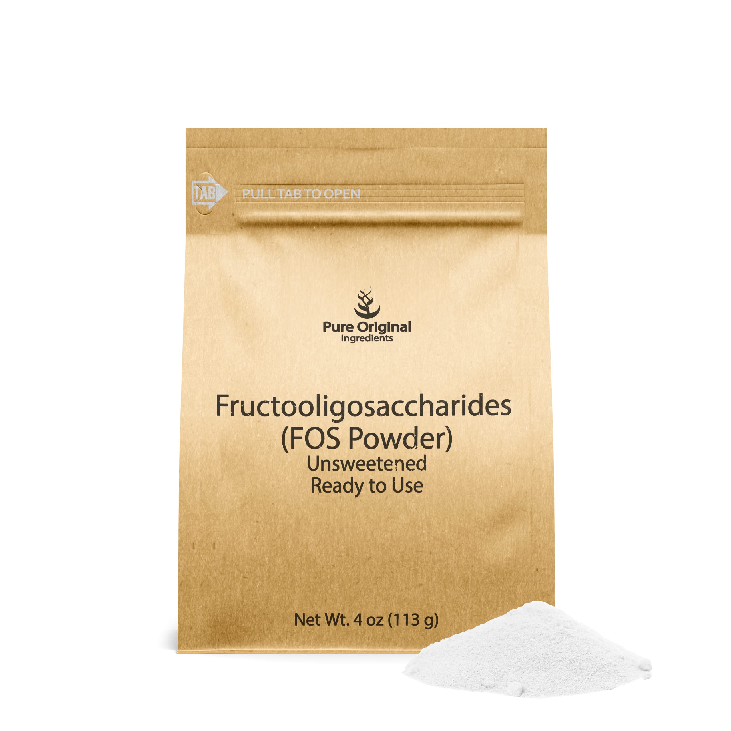 Foto 2 pulgar | Suplemento Dietético Pure Original Ingredients Fos Powder 120 Ml - Venta Internacional.