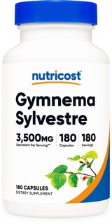Foto 1 | Suplemento Nutricost Extracto De Gymnema Sylvestre 3500 Mg 180 Cápsulas - Venta Internacional.