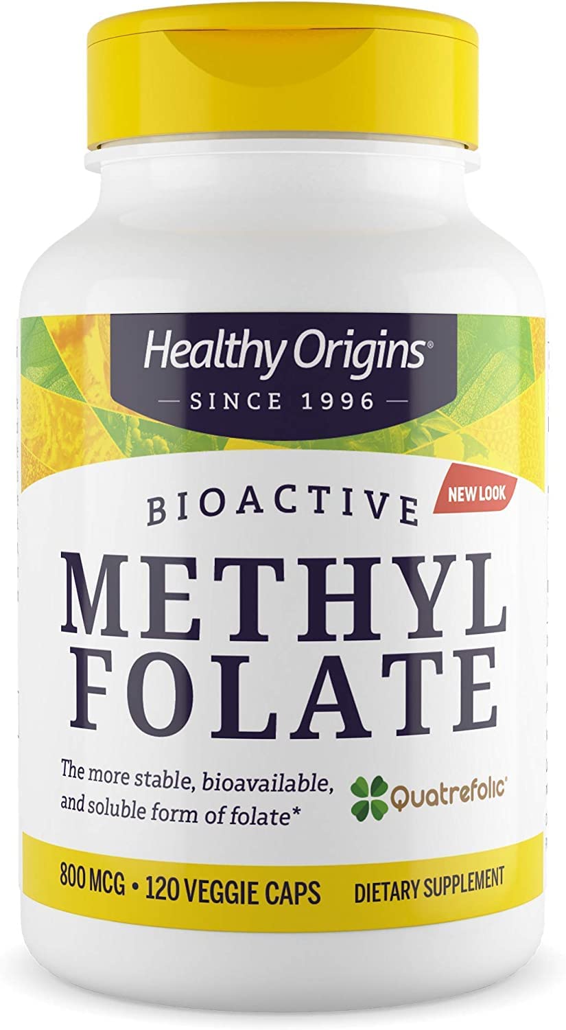 Foto 2 pulgar | Suplemento De Folato De Metilo De Healthy Origins 800 Mcg 120 Cápsulas - Venta Internacional.