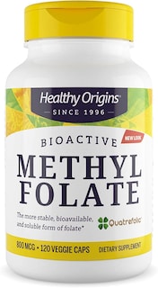 Foto 1 | Suplemento De Folato De Metilo De Healthy Origins 800 Mcg 120 Cápsulas - Venta Internacional.