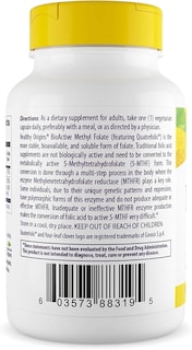 Foto 3 | Suplemento De Folato De Metilo De Healthy Origins 800 Mcg 120 Cápsulas - Venta Internacional.