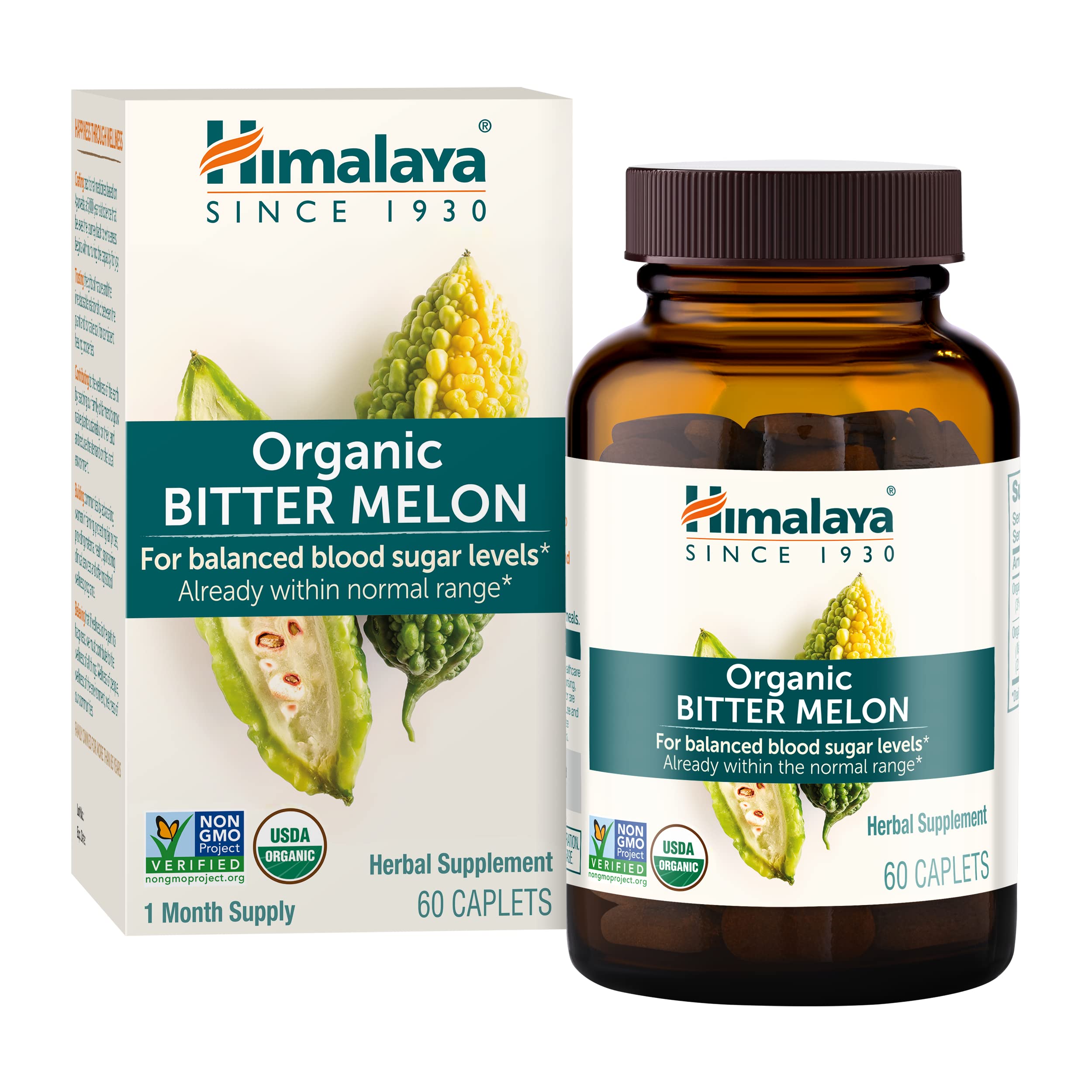 Foto 1 | Suplemento De Melón Amargo Orgánico Himalaya 660 Mg 60 Cápsulas - Venta Internacional.