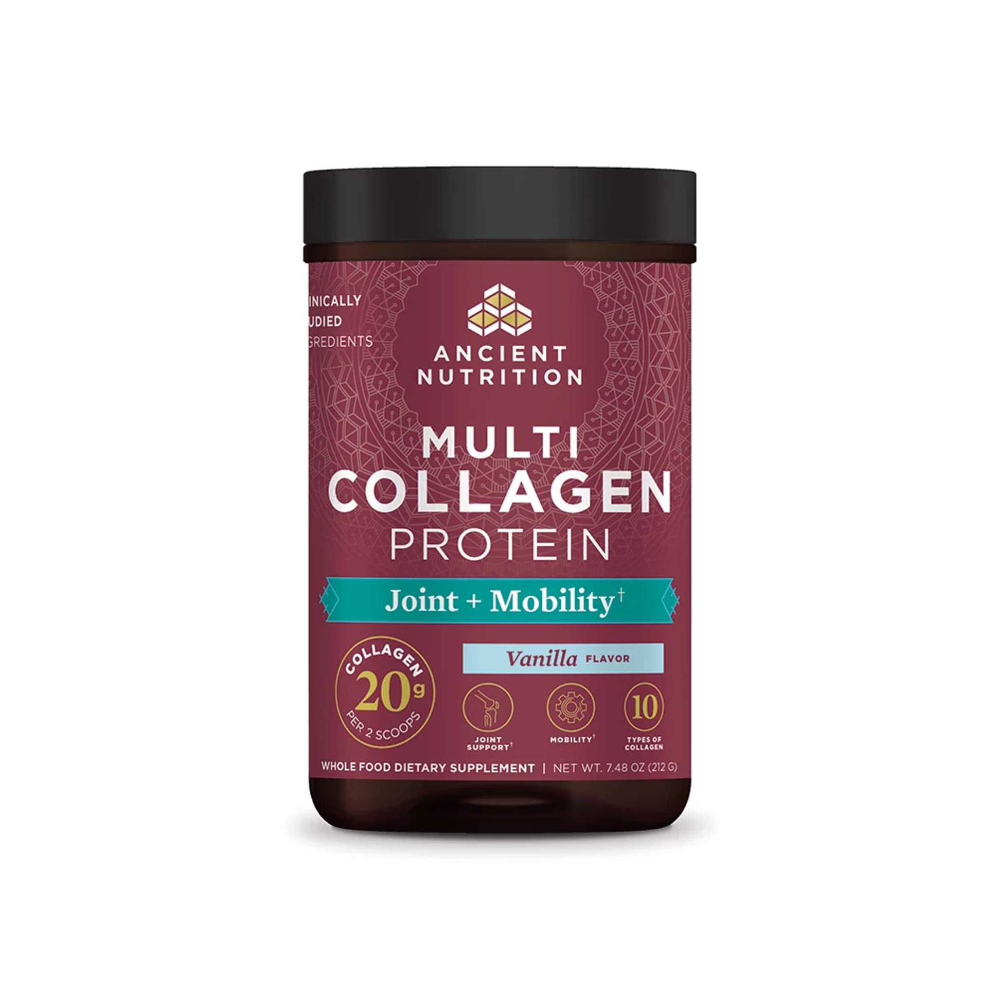 Foto 1 | Proteína De Colágeno En Polvo Ancient Nutrition 220 Ml, 20 Porciones - Venta Internacional.