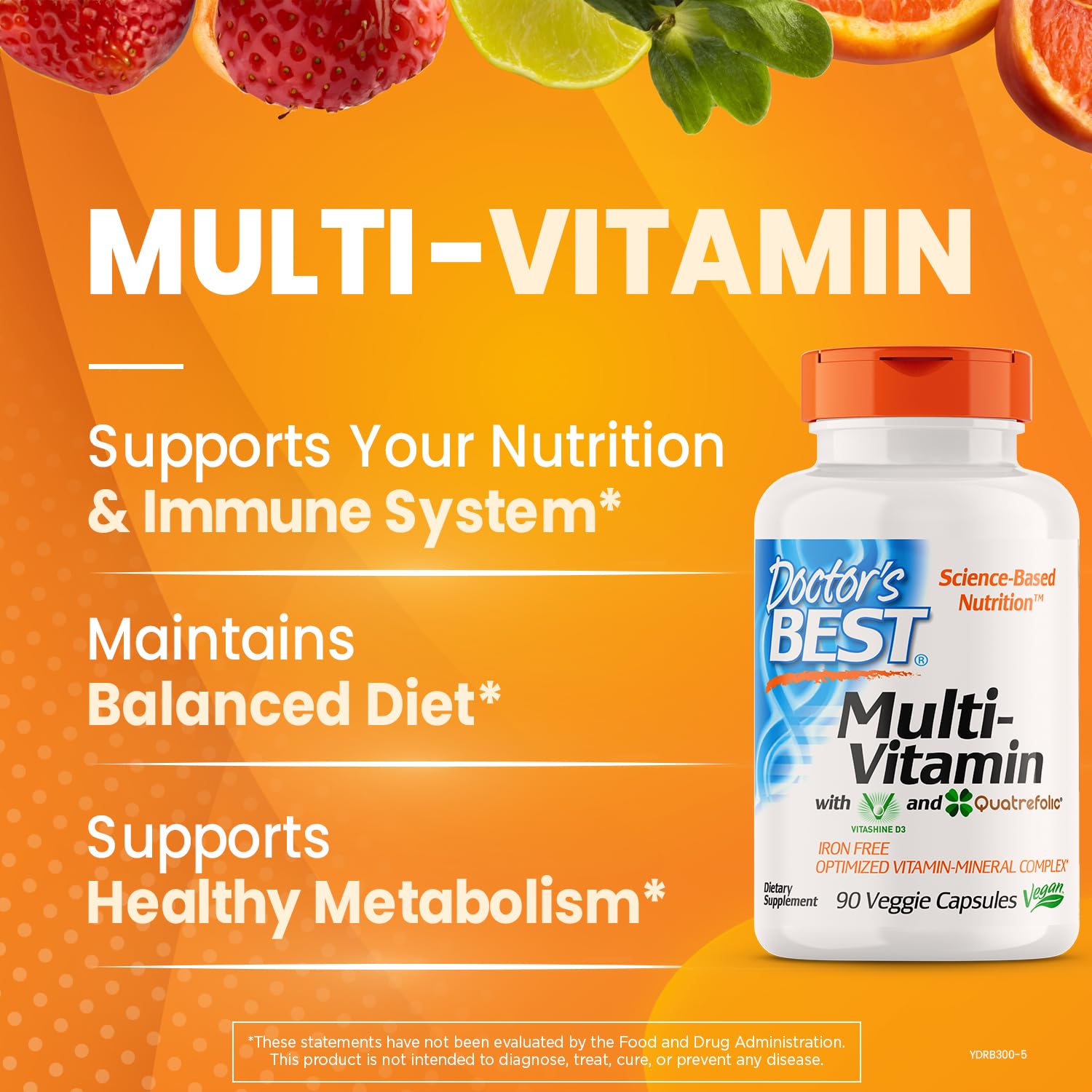 Foto 3 pulgar | Suplemento Doctor's Best Multivitamin 90 Cápsulas Vegetarianas - Venta Internacional.