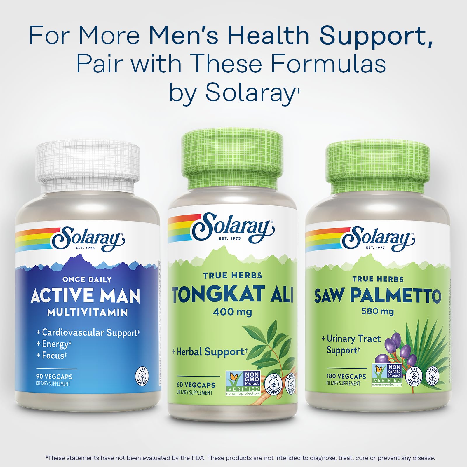 Foto 6 | Suplemento Solaray Tongkat Ali, 400 Mg De Hierbas Para La Salud Masculina, 60 Cápsulas Vegetarianas - Venta Internaci