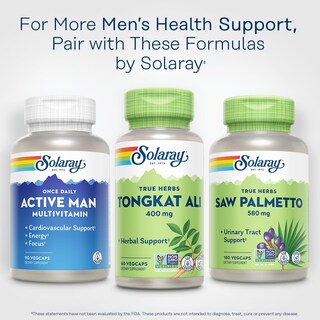 Foto 6 | Suplemento Solaray Tongkat Ali, 400 Mg De Hierbas Para La Salud Masculina, 60 Cápsulas Vegetarianas - Venta Internaci