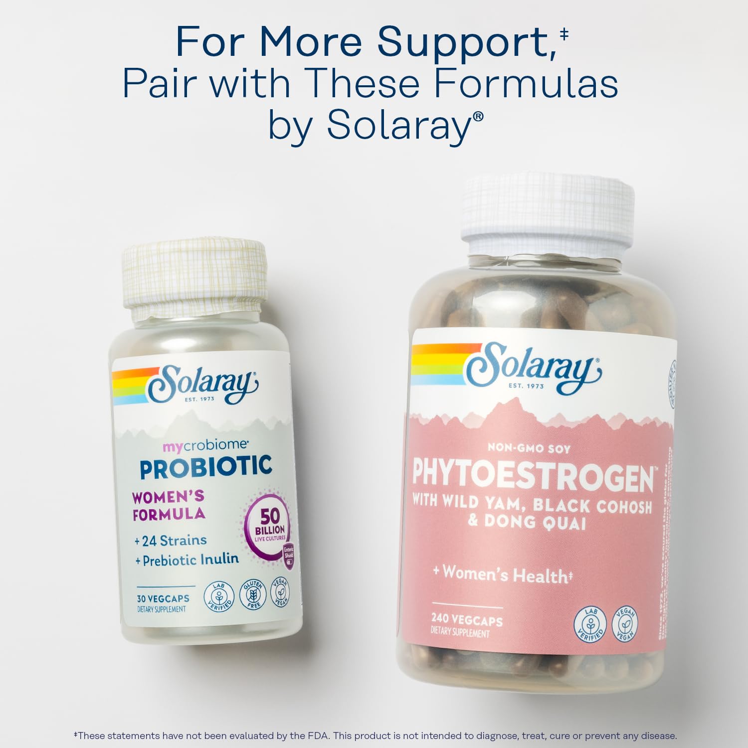 Foto 6 pulgar | Suplemento Solaray De Extracto De Bayas Vitex 225 Mg Para Mujeres, 60 Cápsulas Vegetales - Venta Internacional.